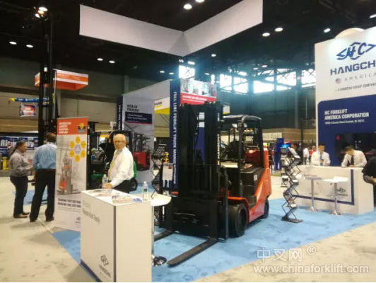 【展會(huì )】杭州叉車(chē)亮相2019ProMat展 顯中國叉車(chē)品牌風(fēng)采